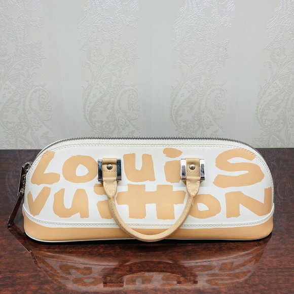 Louis Vuitton Handbags - Louis Vuitton Alma Horizontal Graffiti Handbag Graffiti Beige